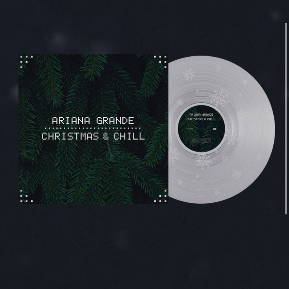 Ariana Grande Christmas & Chill Limited Edition Clear Vinyl Sold Out - Picture 3 of 6